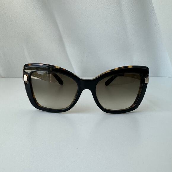 Salvatore Ferragamo Black-Havana Tortoise Butterfly Frame Sunglasses + Case main image 7